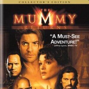 The Mummy Returns DVD Movie Rated PG-13 Widescreen Collector's Edition